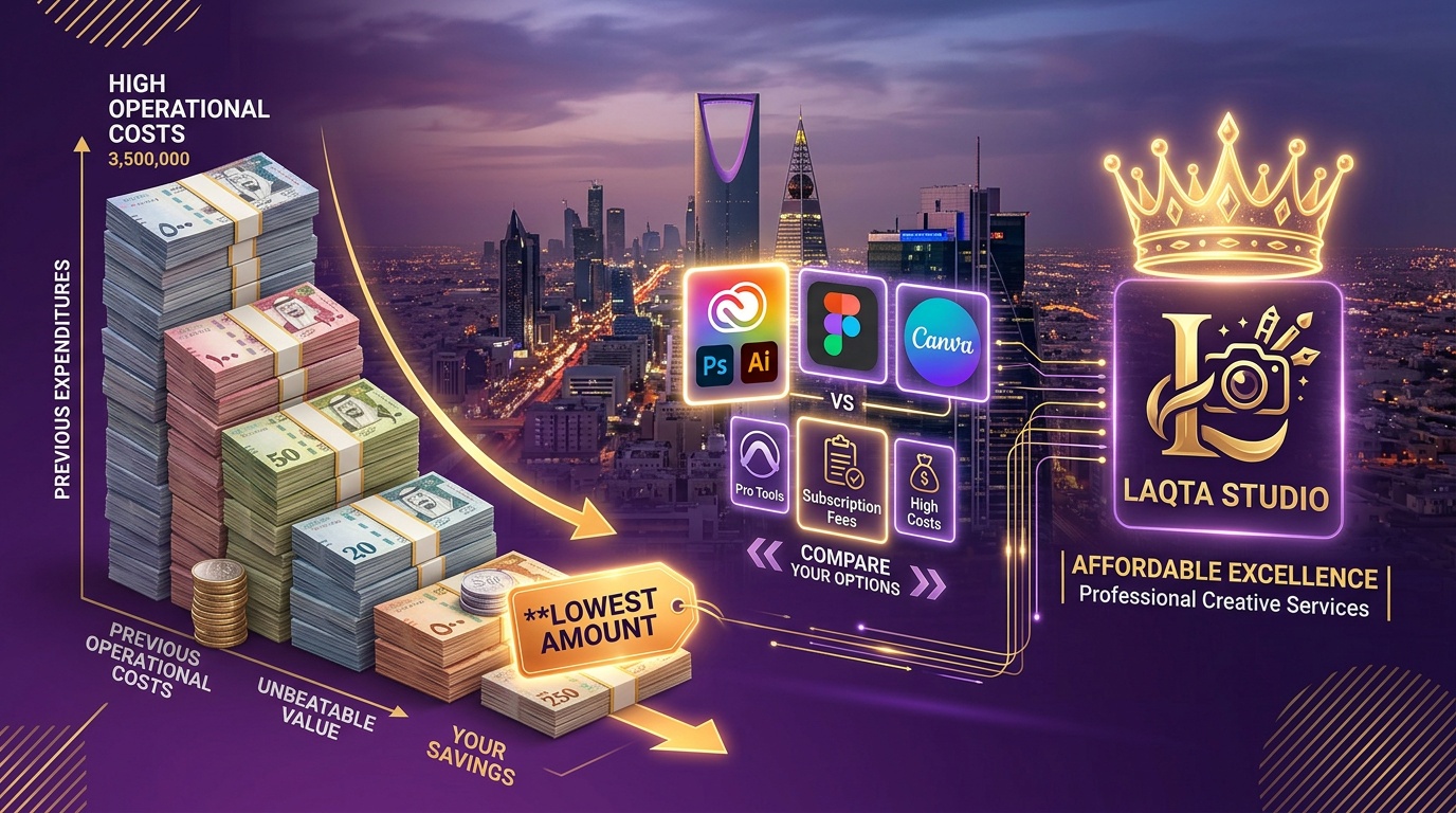 مقارنة أسعار برامج التصميم - أرخص الخيارات للتجار السعوديين