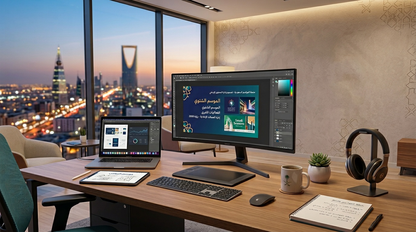 دليل التسويق للمواسم السعودية: رمضان، العيد، اليوم الوطني، والجمعة البيضاء - لقطة استوديو