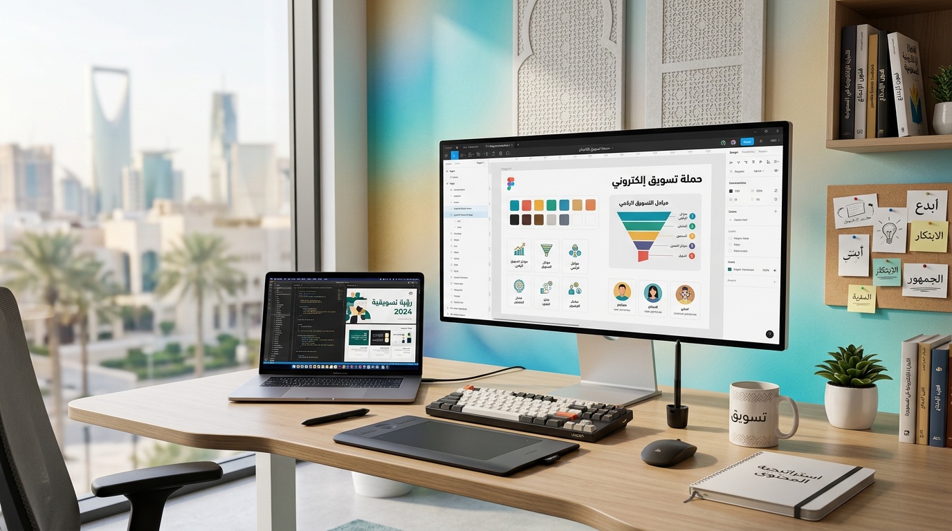 دليل التسويق الرقمي الشامل: استراتيجيات تسويق المتاجر الإلكترونية - لقطة استوديو
