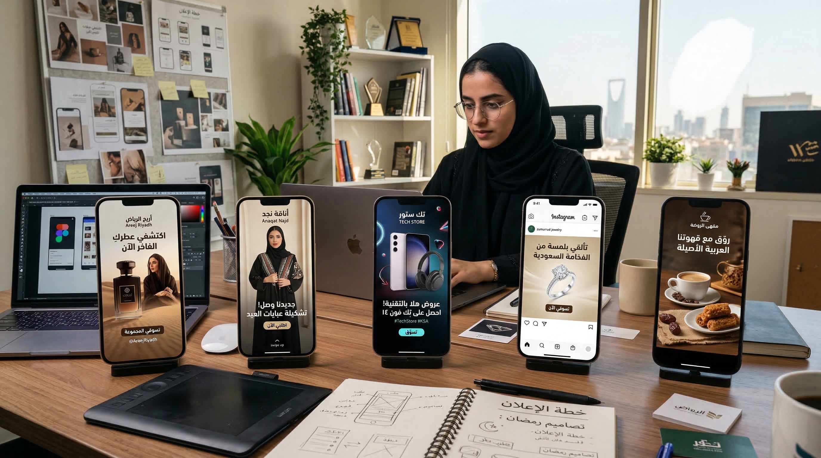 تصميم اعلانات سوشيال ميديا